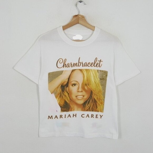 Kristi M Tops - Mariah Carey Charmbracelet Tour Retro Graphic Unisex T-Shirt 165
